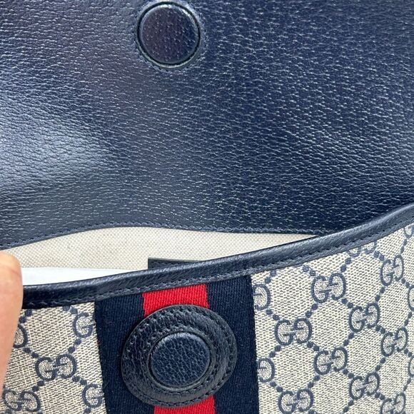 Women’s Gucci blue/red Ophedia GG  belt bag size 80 cm/32 inches adjustable - Picture 8 of 12